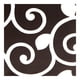 thumbnail image 4 of Mantel Rectangular Alfer Home Grecas Chocolate 2.50 x 1.50 m, 4 of 4
