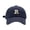 navy, variant on Classic Baseball Cap for Adults, Embroidered 'R', Polyester Fiber, 56-58cm Head Circumference