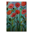 thumbnail image 1 of All My Walls Coral Poppy by Peggy Davis Painting, 1 of 1