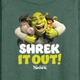 thumbnail image 3 of Shrek - Hug it Out - Women's Lightweight French Terry Long Sleeve Shirt, 3 of 5