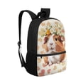 thumbnail image 2 of KUIFORTI Floral Penguin Pig Kids Backpacks Girls Cute Backpack for Elementary School Boys Lightweight Comfy Shoulder Backpack High Capacity School Girls Backpacks for Kids, 2 of 6