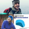 thumbnail image 4 of Calentadores de oreja Soidarity cubre polar adulto para Ciclismo Cielo azul, 4 of 6