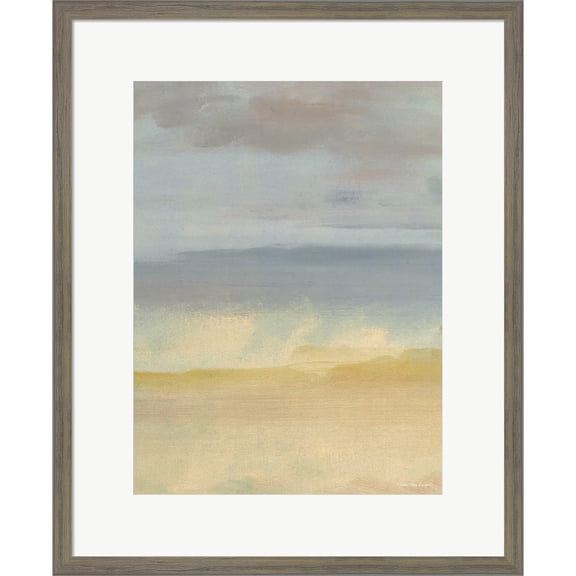 Great Art Now Sand, Ocean and Sky by Seven Trees Design, Framed Wall Art, 18W x 22H