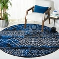 thumbnail image 2 of SAFAVIEH Adirondack Montague Geometric Area Rug, Silver/Black, 6' x 6' Round, 2 of 10