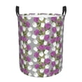 thumbnail image 2 of Uemuo Rose Flowers Pattern Circular Laundry Hamper Basket with handles,Collapsible laundry basket,Large capacity laundry hamper,Laundry Organizer-Medium, 2 of 8