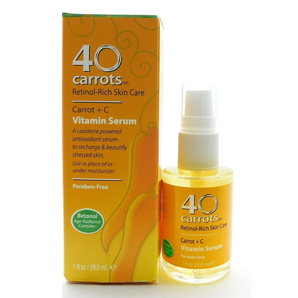 40 Carrots carrot + c Vitamin Serum 1 Fl Oz.