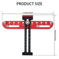thumbnail image 2 of Cabinet Hardware Jig Aluminum Alloy Cabinet Handle Drill Guide, 2 of 9