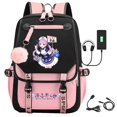 thumbnail image 2 of New European and American Cute Fur Ball Backpack for Students 11, 2 of 4