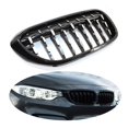 thumbnail image 3 of Parrillas Delanteras De Coche Estilo Meteorito Parrilla De Riñón Para Bmw Serie 5 G30 G38 2017-2019 1 Par Yuarrent VI008829-01, 3 of 7