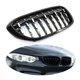 thumbnail image 3 of Parrillas Delanteras De Coche Estilo Meteorito Parrilla De Riñón Para Bmw Serie 5 G30 G38 2017-2019 1 Par seitruly VI008829-01, 3 of 7