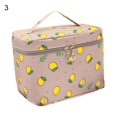 thumbnail image 2 of Makeup Bag Handhold Wear-resistant Polyester Foldable Large Capacity Strong Cosmetic Pouch for Daily Use, 2 of 8