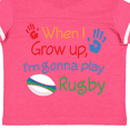 thumbnail image 4 of Inktastic Future Rugby Player Boys or Girls Toddler T-Shirt, 4 of 5