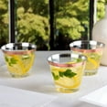 thumbnail image 3 of Vasos de plástico transparente [paquete de 100], vasos de plástico desechables, copas de vino de plástico, vasos desechables, vasos de cóctel desechables, vasos de plástico para fiestas, 3 of 5
