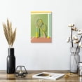 thumbnail image 2 of Elephant Stock Pastel Tennis Rackets Wall Art - Vertical Canvas Wall Art - Living Room Wall Decor - Sports Canvas - Orange And Yellow Decor - 8" x 12", 2 of 8