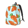 thumbnail image 2 of Daiia Cartoon Carrot Vintage Canvas Backpack for Men and Women ,Hiking Backpack,Travel Laptop Bag for School,Large Capacity Backpack, 2 of 8