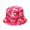 Red, variant on Only Moment Women Washed Packable Summer Beach Sun Hats Mens Womens Tie-dye Bucket Hat