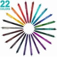 thumbnail image 2 of Erasable Gel Pens, 22 Colors Lineon Retractable Erasable Pens Clicker, Fine Point, Make Mistakes Disappear, Assorted Color Inks for Drawing Writing Planner and Crossword Puzzles, 2 of 7