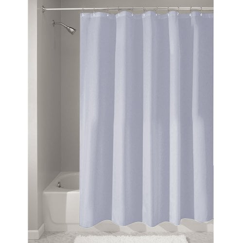 InterDesign MildewFree WaterRepellent Fabric Shower Curtain, 72Inch