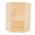 thumbnail image 1 of Makeup Brush Holder Wood Cosmetic Brush Storage Organizer Nail Art Tool for Manicure Art Use, 1 of 5