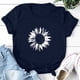 thumbnail image 4 of Blusa de manga corta con cuello redondo y estampado de tallas grandes para mujer OAVQHLG3B Store  lin121212, 4 of 4