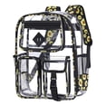 thumbnail image 2 of Mochila transparente de PVC resistente al agua, ideal para el día a día y para uso escolar al aire libre., 2 of 8
