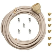 Orbit Portable Mist Water Cooling System, Beige, Durable Plastic Material, 12' Long