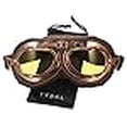 thumbnail image 3 of TYSKL Lunettes de Moto Rétro Pilote Anti-Buée Lunettes Chaudes ATV Motocross Lunettes de Protection, 3 of 4