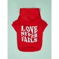 thumbnail image 4 of PETSIN Letter Graphic Pet Hoodie, 4 of 4