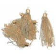 thumbnail image 4 of 6 Colgantes de Cadena Larga BLESIY de Material de Oro y Hierro para Collar Pendiente Artesanía, 4 of 5