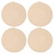 thumbnail image 1 of 4 Pcs Manteles Individuales Redondos Trenzados, Manteles de 7 Pulgadas Tejidos para Decoración de Granja, Beige, 1 of 7