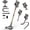 Gold, variant on KANFUAQ Cordless Stick Vacuum Cleaner 38KPA 50Mins 2200mAh Lightweight for Home Pet Hair Carpet Hard Floor