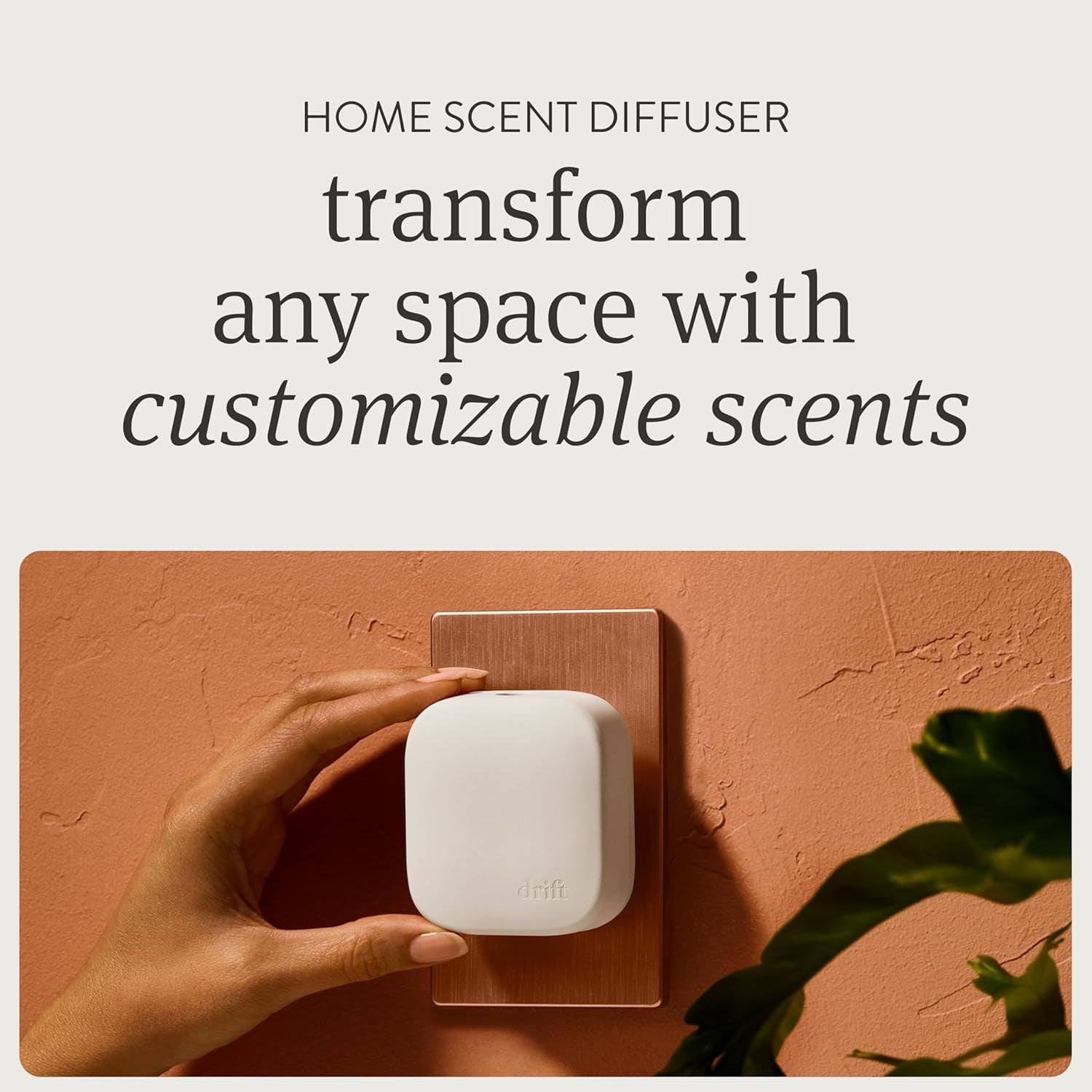 Drift Home Scent Diffuser Starter Kit in Open Air - Adjustable Home Diffuser - Long Lasting Diffuser Aroma - Clean Ingredients, Pet Safe