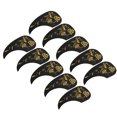 thumbnail image 1 of Guard Plate Set, Good Protection Guitar Pickguard Wear Resistant Easy To Install 10PCS  For Stringed Instruments Gold, 1 of 8
