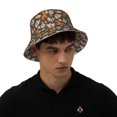 thumbnail image 4 of Sikiie Cute Lion Tiger Reflective Double-Sided Bucket Hat, Sun Hat, for Gardening, Beaching, Camping, Hiking, Fishing, 4 of 6