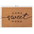 thumbnail image 2 of Tapete De Entrada Mainstays Fibra De Coco, 40 x 60 cm, Diseño "Home Sweet Home", 2 of 4