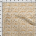 thumbnail image 4 of oneOone Polyester Spandex Yellow Fabric Abstract Floral Sewing Craft Projects Fabric Prints By Yard 56 Inch Wide, 4 of 5