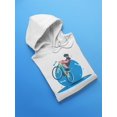 thumbnail image 3 of Active Bicycle Boy Hoodie Men -Image by Shutterstock, Male x-Large, 3 of 4