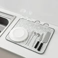 Dish Drying Mat for Kitchen Counter, Microfiber Absorbent Kitchen Sink