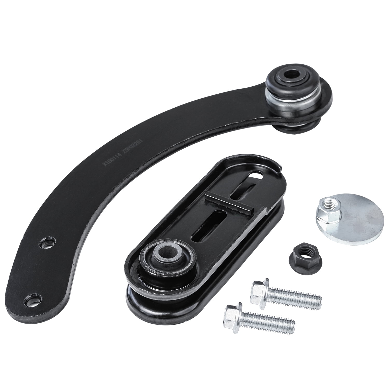 Detroit Axle - Rear 2pc Upper Control Arms for Jeep Compass Patriot Dodge Caliber Mitsubishi Outlander Sport Rvr Lancer, 2 Upper Control Arm Pair Replacement, 2 Degree Camber Plus Or Minus