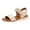 Beige, variant on Flat Sandals for Women Dressy Summer Comfortable Casual Open Toe Ankle Strap Slip on Classic Summer Walking Shoes Beige Size 8.5