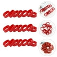 thumbnail image 1 of OULII 170 Pieces Ski Binding Band For Sports Enthusiasts In Red Color, 1 of 8