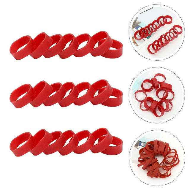 OULII 170 Pieces Ski Binding Band For Sports Enthusiasts In Red Color