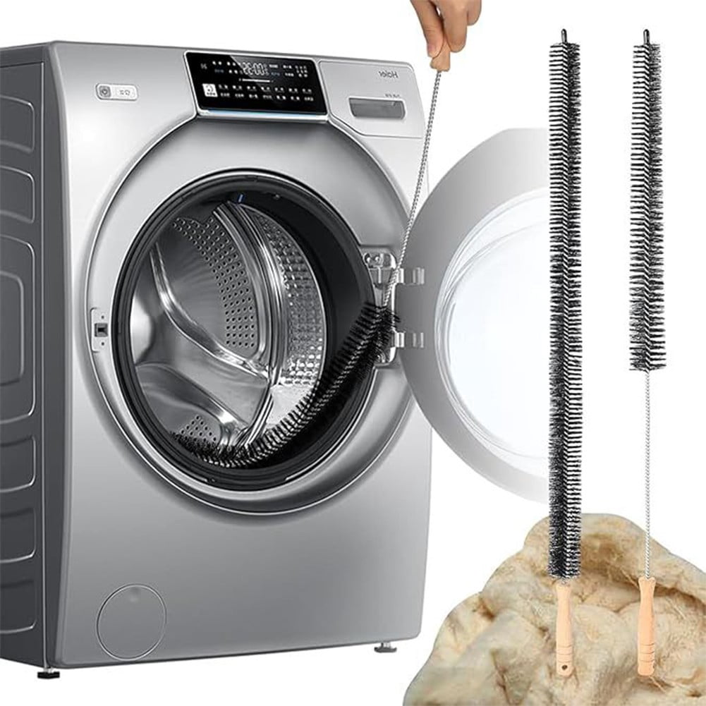 WH01X35719 Dryer Filter Washer Dryer Lint Filter with 2Pcs Dryer Vent Brush
