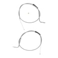 thumbnail image 1 of Cable del acelerador de la motocicleta,Juego de cables de ralentí y acelerador 56579-02A,Reemplazo del cable del acelerador y del ralentí de 42 pulgadas,Accesorios de motocicleta Cable del, 1 of 7