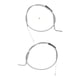 thumbnail image 1 of Juego de cables de acelerador y ralentí 56579-02A Fácil instalación Accesorios de acero inoxidable de 42 pulgadas Reemplazo directo para Fxst Fxd, 1 of 7