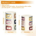 thumbnail image 6 of Yayeee Flameless Candles with Remote Flickering Battery Operated Multi Color Changing, Beige Jam Jars, 6 of 7