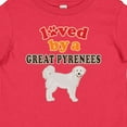 thumbnail image 4 of Inktastic Great Pyrenees Dog Lover Boys or Girls Baby T-Shirt, 4 of 5