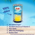 thumbnail image 4 of Dole 100% Juice, Pineapple, 46 Ounce Cans (Pack of 6), 4 of 11
