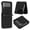 Black, variant on MonsDirect for 6.7 inch Samsung Galaxy Z Flip 4 2022 Case, Galaxy Z Flip 4 Retro Suede Leather Folding Cover Ultra Thin Slim Shockproof Anti-Fall Drop Protective Case for Galaxy Z Flip 4, Black