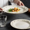 thumbnail image 4 of Creative Tableware Personalized Hotel Restaurant Steak Plate Ceramic Plate Shallow Flat Plate Serving Dishes, 4 of 6